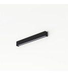 Wall lamps - Nowodvorski STRAIGHT WALL LED S Max power 11W LED TUBE T8 Black 7596 - product 1