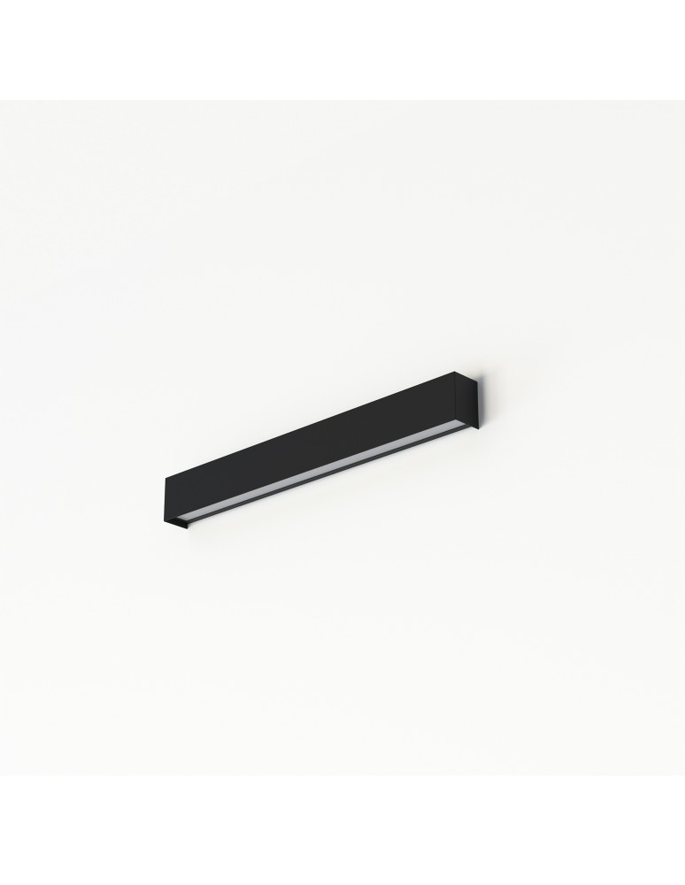 Wall lamps - Nowodvorski STRAIGHT WALL LED S Max power 11W LED TUBE T8 Black 7596 - product kolory-swiatla.pl 1