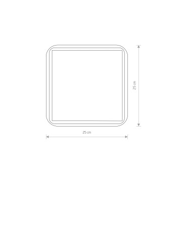 Nowodvorski TAHOE Sufitowa Plafon Max moc 2x15W only LED E27 IP44 Biały 10044 - produkt 2