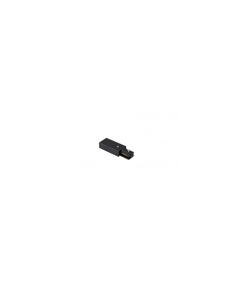 Accessories for 1 phase busbars - Azzardo Power supply end for 1-phase busbar Black AZ24743 - product kolory-swiatla.pl 1