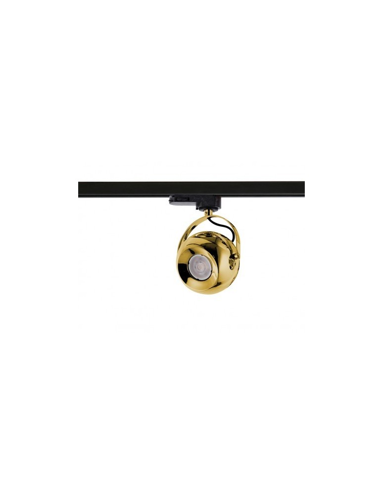 Lamps for 3-phase busbars - Azzardo GULIA TRACK 3 LINE GU10 Gold Spotlight for busbar 3F AZ4711. - product kolory-swiatla.pl 1