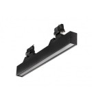 Lamps for 3-phase busbars - Azzardo LINNEA 57 TRACK 3 LINE CCT 24W 1400lm 3000K/4000K/5000K Black Reflector for busbar 3F AZ4565 - product 3