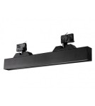 Lamps for 3-phase busbars - Azzardo LINNEA 57 TRACK 3 LINE CCT 24W 1400lm 3000K/4000K/5000K Black Reflector for busbar 3F AZ4565 - product 4