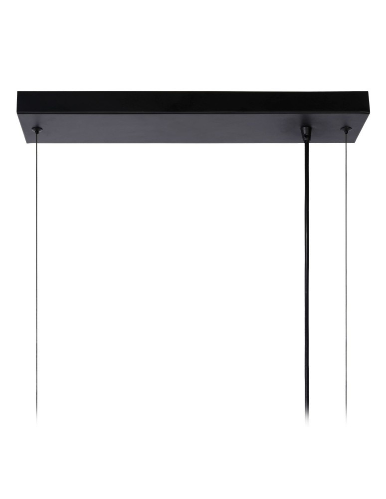 Pendant lamps - Lucide FABIAN Pendant E27 6x40W Black 00425/06/30 - product kolory-swiatla.pl 4
