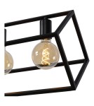 Pendant lamps - Lucide FABIAN Pendant E27 6x40W Black 00425/06/30 - product 5