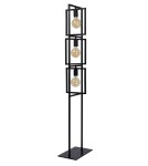 Loft floor lamps - industrial - Lucide LUUK Floor E27 3x40W Black 00726/03/30 - product 2