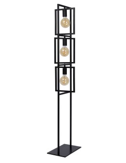 Lucide LUUK Podłogowa E27 3x40W Czarny 00726/03/30 - produkt 2