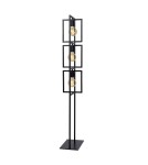 Loft floor lamps - industrial - Lucide LUUK Floor E27 3x40W Black 00726/03/30 - product 3