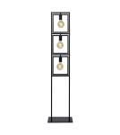 Loft floor lamps - industrial - Lucide LUUK Floor E27 3x40W Black 00726/03/30 - product 4