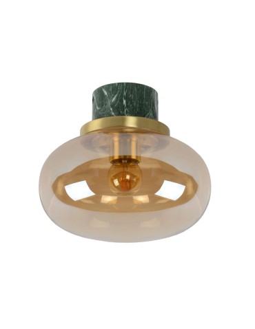 Lucide LORENA Bathroom Ceiling E27 1x40W IP44 Amber/Green 03140/23/62 - product 2