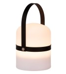 Portable garden lamps - Lucide LITTLE JOE Outdoor LED Desk 1x3W 2800-3200K IP44 White/Black 06802/01/30 - product 1