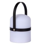 Portable garden lamps - Lucide LITTLE JOE Outdoor LED Desk 1x3W 2800-3200K IP44 White/Black 06802/01/30 - product 2