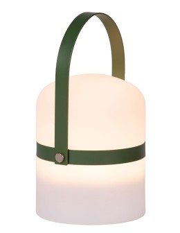 Lucide LITTLE JOE Zewnętrzna Biurkowa LED 1x3W 2800-3200K IP44 Biały/Zielony 06802/01/33