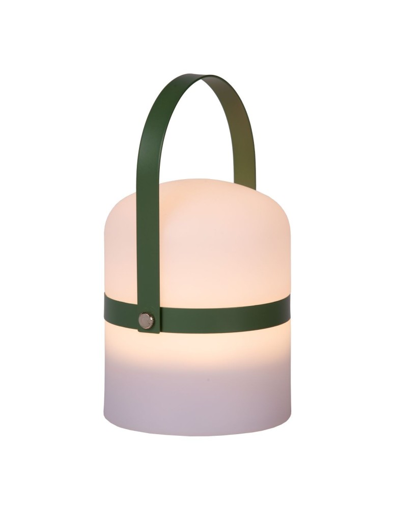 Portable garden lamps - Lucide LITTLE JOE Outdoor LED Desk 1x3W 2800-3200K IP44 White/Green 06802/01/33 - product kolory-swiatla.pl 5