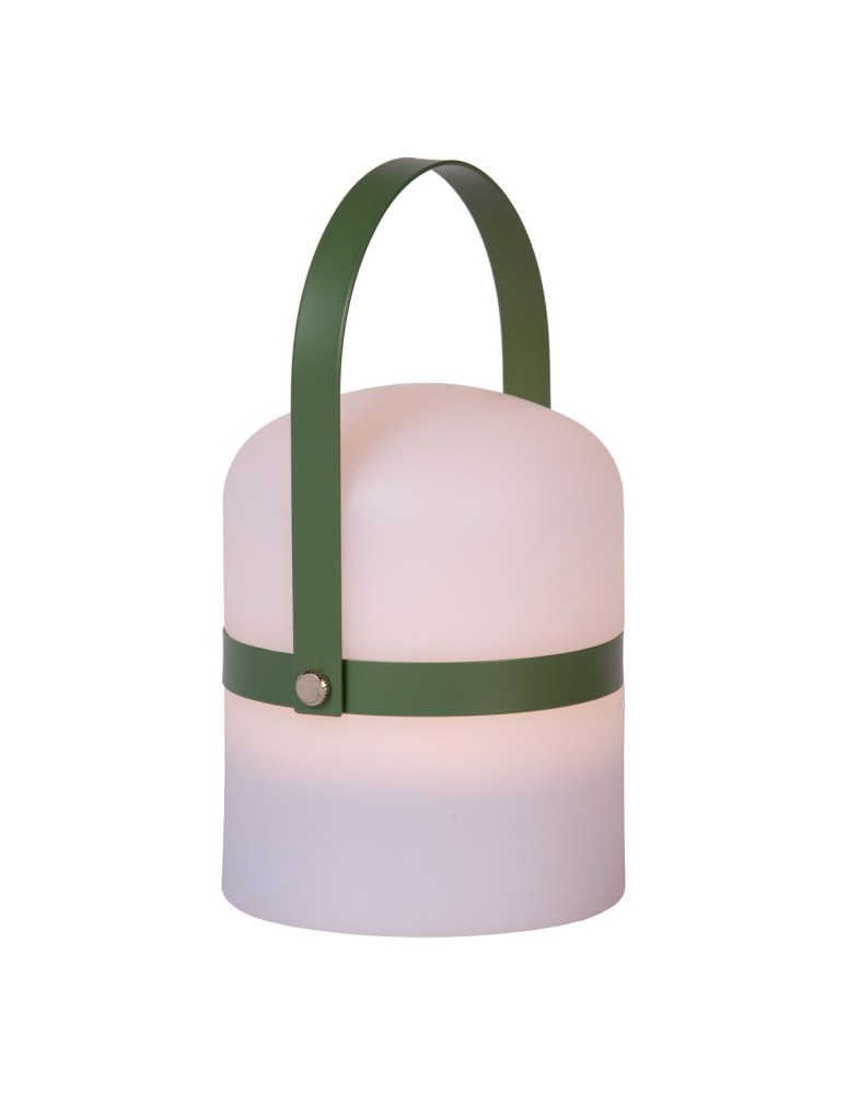 Portable garden lamps - Lucide LITTLE JOE Outdoor LED Desk 1x3W 2800-3200K IP44 White/Green 06802/01/33 - product kolory-swiatla.pl 6