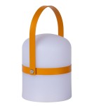 Portable garden lamps - Lucide LITTLE JOE Outdoor LED Desk 1x3W 2800-3200K IP44 White/Brown 06802/01/43 - product 2