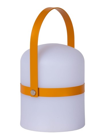 Lucide LITTLE JOE Zewnętrzna Biurkowa LED 1x3W 2800-3200K IP44 Biały/Brązowy 06802/01/43 - produkt 2