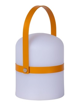 Lucide LITTLE JOE Zewnętrzna Biurkowa LED 1x3W 2800-3200K IP44 Biały/Brązowy 06802/01/43 - produkt 2