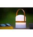 Portable garden lamps - Lucide LITTLE JOE Outdoor LED Desk 1x3W 2800-3200K IP44 White/Brown 06802/01/43 - product 3