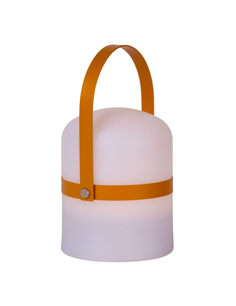 Portable garden lamps - Lucide LITTLE JOE Outdoor LED Desk 1x3W 2800-3200K IP44 White/Brown 06802/01/43 - product kolory-swiatla.pl 6