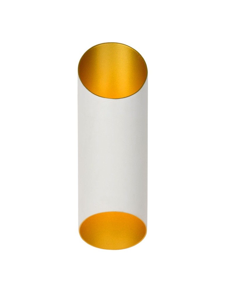 Tube wall lamps - Lucide QUIRIJN Wall-mounted G9 1x40W White/Matte Gold/Brass 09233/01/31 - product kolory-swiatla.pl 3
