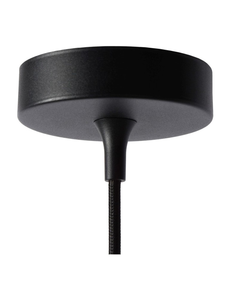 Pendant lamps - Lucide FAVORI Pendant GU10 1x5W Black/Matte Gold/Brass 09434/01/30 - product kolory-swiatla.pl 6