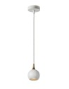 Lucide FAVORI Pendant GU10 1x5W White/Matte Gold/Brass 09434/01/31
