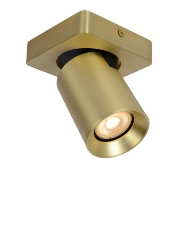 Lucide NIGEL LED Reflector Ceiling GU10 1x5W 2200-3000K Matte Gold/Silver 09929/05/02