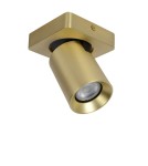 Ceiling spotlights - Lucide NIGEL LED Reflector Ceiling GU10 1x5W 2200-3000K Matte Gold/Silver 09929/05/02 - product 2