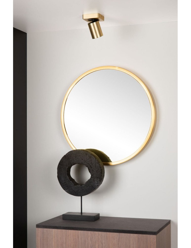 Ceiling spotlights - Lucide NIGEL LED Reflector Ceiling GU10 1x5W 2200-3000K Matte Gold/Silver 09929/05/02 - product kolory-swiatla.pl 3