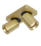 Spotlight ceiling lamps - Lucide NIGEL LED Reflector Ceiling GU10 2x5W 2200-3000K Gold Matte/Brass 09929/10/02 - product 5