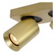 Lucide NIGEL Sufitowa Reflektorowa LED GU10 2x5W 2200-3000K Złoty Matowy/Mosiądz 09929/10/02
