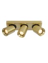 Lucide NIGEL LED GU10 Ceiling Reflector 3x5W 2200-3000K Matte Gold/Silver 09929/15/02
