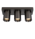 Spotlight ceiling lamps - Lucide NIGEL LED Reflector Ceiling GU10 3x5W 2200-3000K Black 09929/15/16 - product 3
