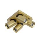 Spotlight ceiling lamps - Lucide NIGEL LED Reflector Ceiling GU10 4x5W 2200-3000K Gold Matte/Brass 09929/20/02 - product 2