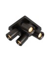 Lucide NIGEL Sufitowa Reflektorowa LED GU10 4x5W 2200-3000K Czarny 09929/20/16