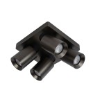 Spotlight ceiling lamps - Lucide NIGEL LED GU10 4x5W 2200-3000K Ceiling Reflector Black 09929/20/16 - product 2