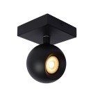 Ceiling spotlights - Lucide FAVORI Reflector Ceiling GU10 1x5W Black 09932/01/30 - product 1