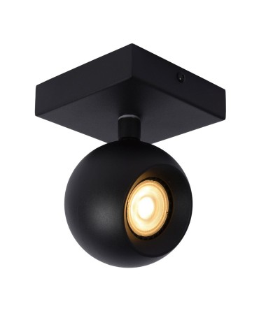 Lucide FAVORI Reflector Ceiling GU10 1x5W Black 09932/01/30