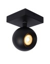 Lucide FAVORI Reflector Ceiling GU10 1x5W Black 09932/01/30