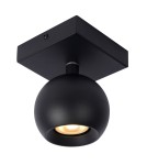 Ceiling spotlights - Lucide FAVORI Reflector Ceiling GU10 1x5W Black 09932/01/30 - product 3