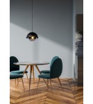Pendant lamps - Lucide COOPER Pendant E27 1x60W Black/Grey 10410/20/30 - product 3