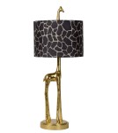 Table lamps with lampshade - Lucide EXTRAVAGANZA MISS TALL Desk E27 1x60W Gold Matte/Brass/Bronze 10506/81/02 - product 2