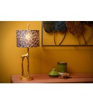 Table lamps with lampshade - Lucide EXTRAVAGANZA MISS TALL Desk E27 1x60W Gold Matte/Brass/Bronze 10506/81/02 - product 3