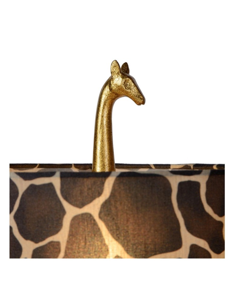 Table lamps with lampshade - Lucide EXTRAVAGANZA MISS TALL Desk E27 1x60W Gold Matte/Brass/Bronze 10506/81/02 - product kolory-swiatla.pl 5