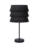 Boho table lamps - Lucide EXTRAVAGANZA TOGO Desk E14 1x40W Gray/Black 10507/81/36 - product 2