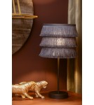 Boho table lamps - Lucide EXTRAVAGANZA TOGO Desk E14 1x40W Gray/Black 10507/81/36 - product 4
