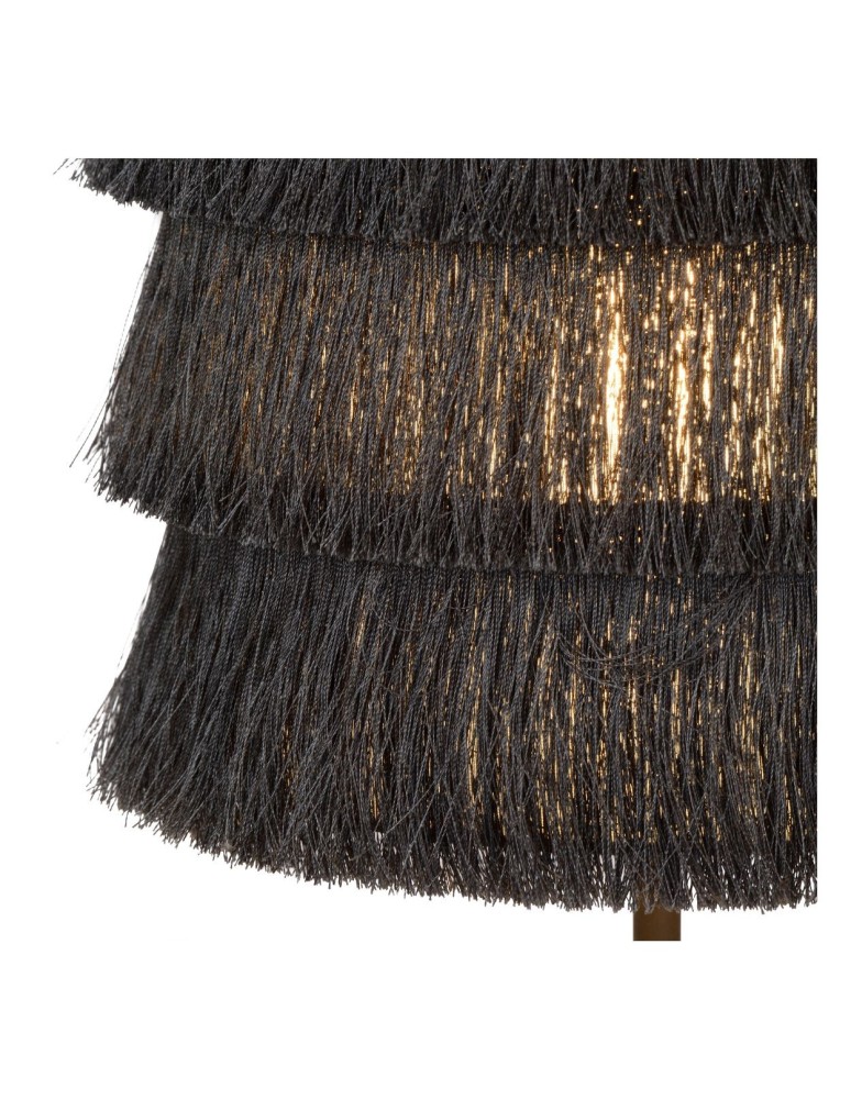 Boho table lamps - Lucide EXTRAVAGANZA TOGO Desk E14 1x40W Gray/Black 10507/81/36 - product kolory-swiatla.pl 5