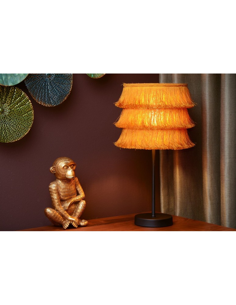 Boho table lamps - Lucide EXTRAVAGANZA TOGO Desk E14 1x40W Yellow/Black 10507/81/44 - product kolory-swiatla.pl 3