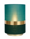 Lucide EXTRAVAGANZA TUSSE Desk E14 1x0W Green/Matte Gold/Brass 10508/01/33